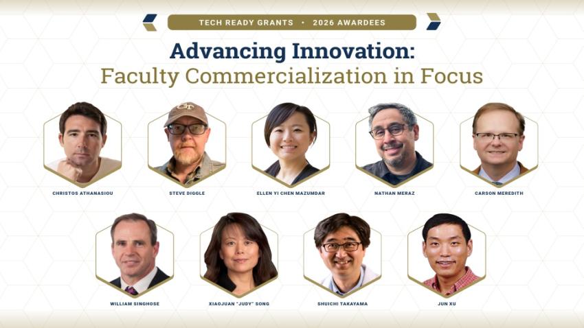 graphic with photos of grant recipients