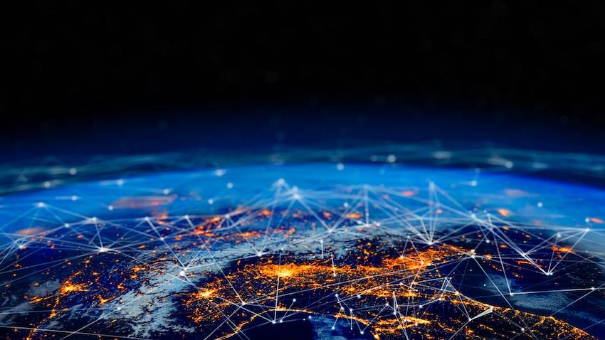 View of Earth from space